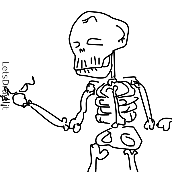 How to draw skeleton / yqh9roz8g.png / LetsDrawIt