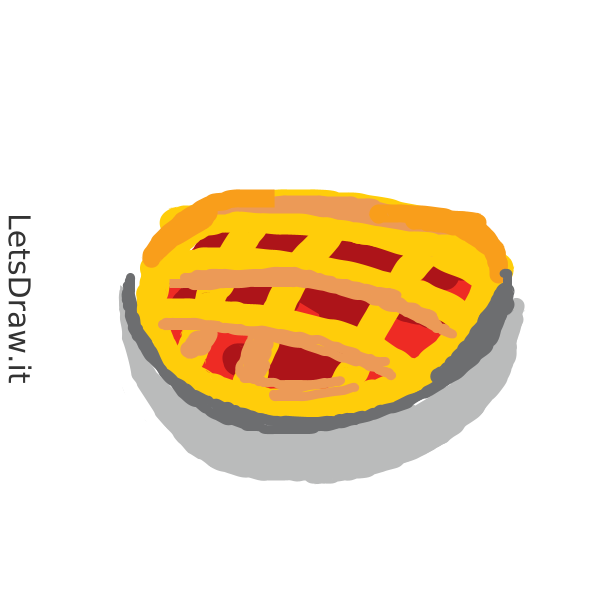 How to draw apple pie / yt93ofbnx.png / LetsDrawIt