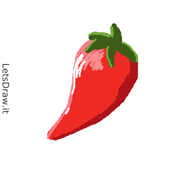 How To Draw Hot Pepper Yu1uody8i Png LetsDrawIt