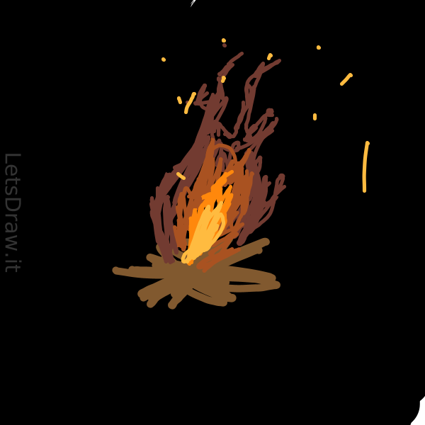 How To Draw Bonfire Zerf8sxxw Png LetsDrawIt