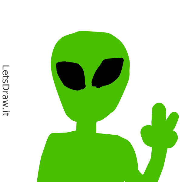 How to draw alien / zfbwkxbmy.png / LetsDrawIt