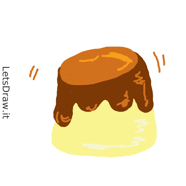 How to draw pudding / zoigq3uwb.png / LetsDrawIt