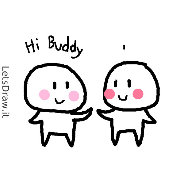 Frien Draw How to draw friend / ztsfp9hj5.png / LetsDrawIt