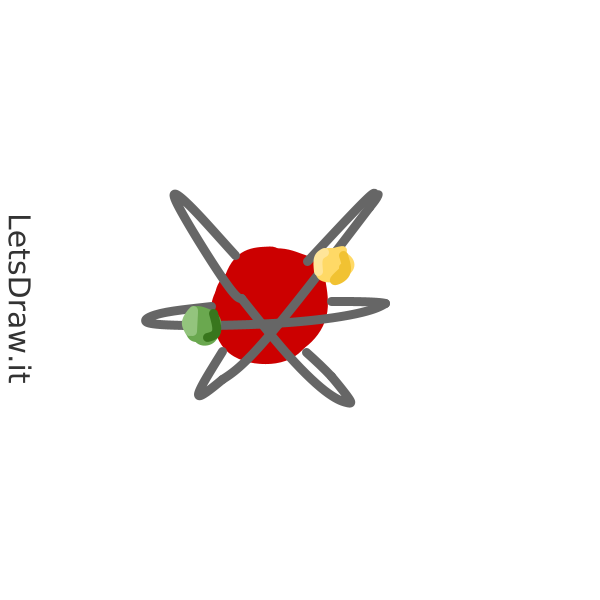 How to draw atom / zybzemqbc.png / LetsDrawIt